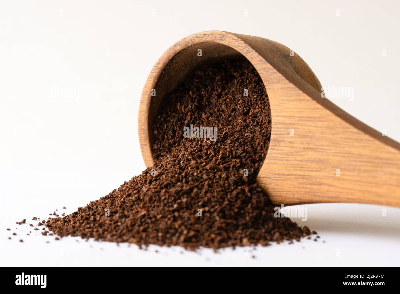 Ground Coffee Beans Stock Photo Alamy