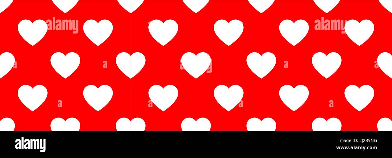 Seamless, repeatable heart shape, icon pattern, texture. Heart wrapper ...
