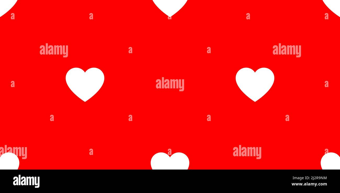 Seamless, repeatable heart shape, icon pattern, texture. Heart wrapper ...