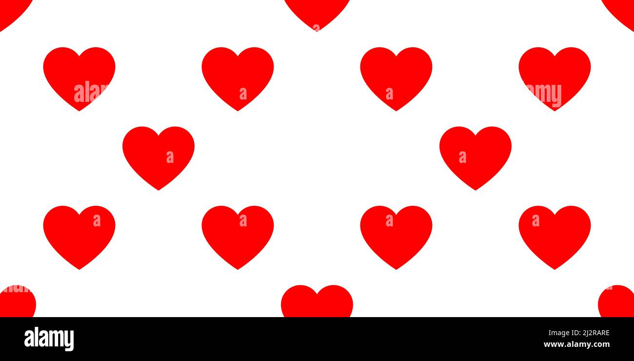 Seamless, repeatable heart shape, icon pattern, texture. Heart wrapper ...