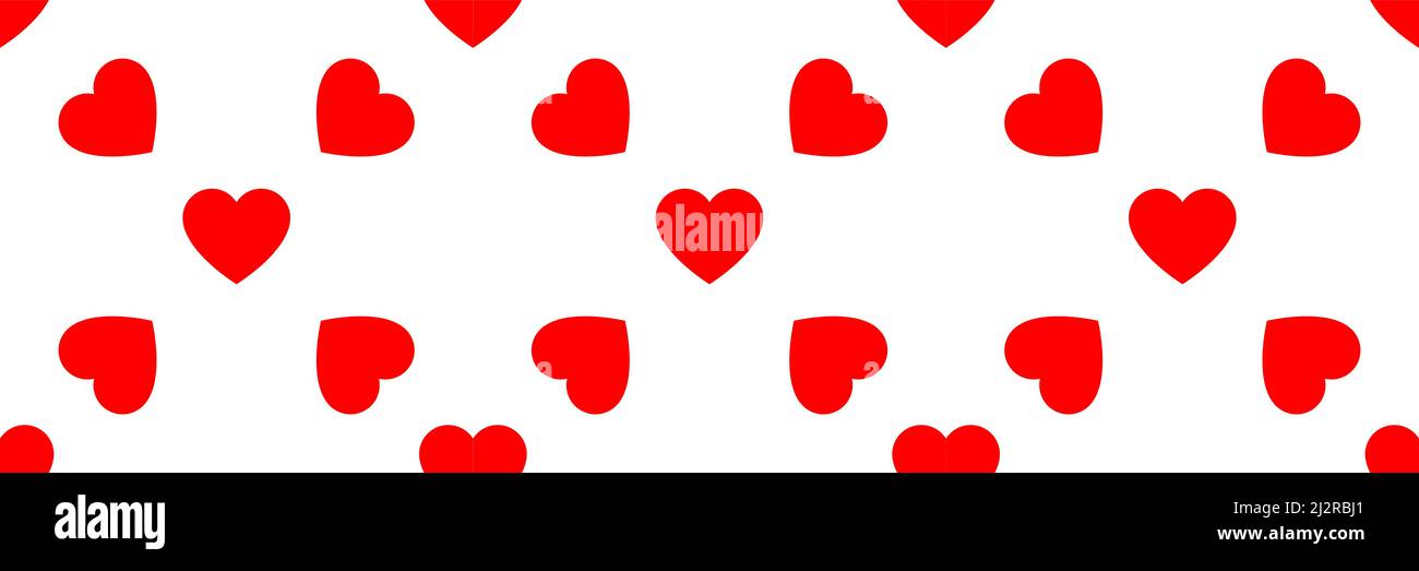Seamless, repeatable heart shape, icon pattern, texture. Heart wrapper ...