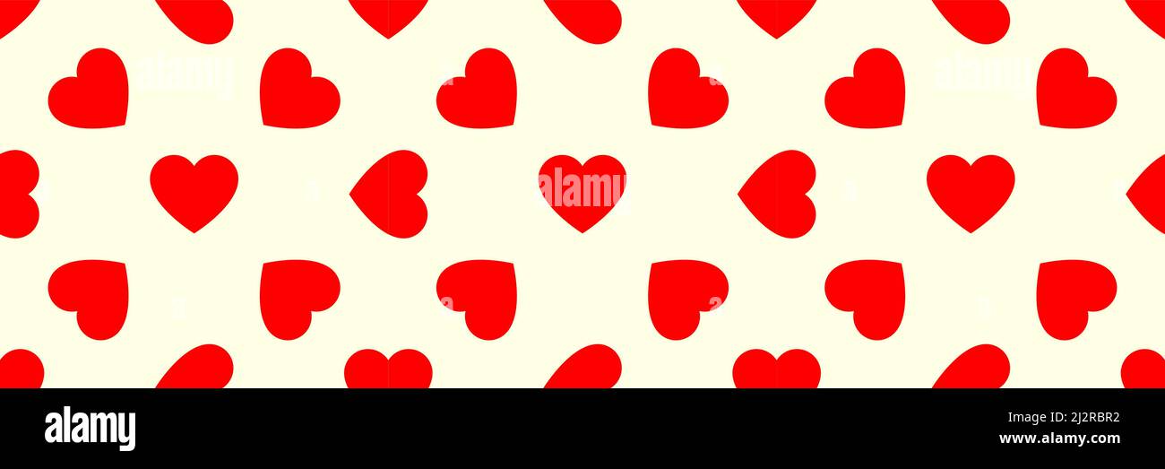 Seamless, repeatable heart shape, icon pattern, texture. Heart wrapper ...
