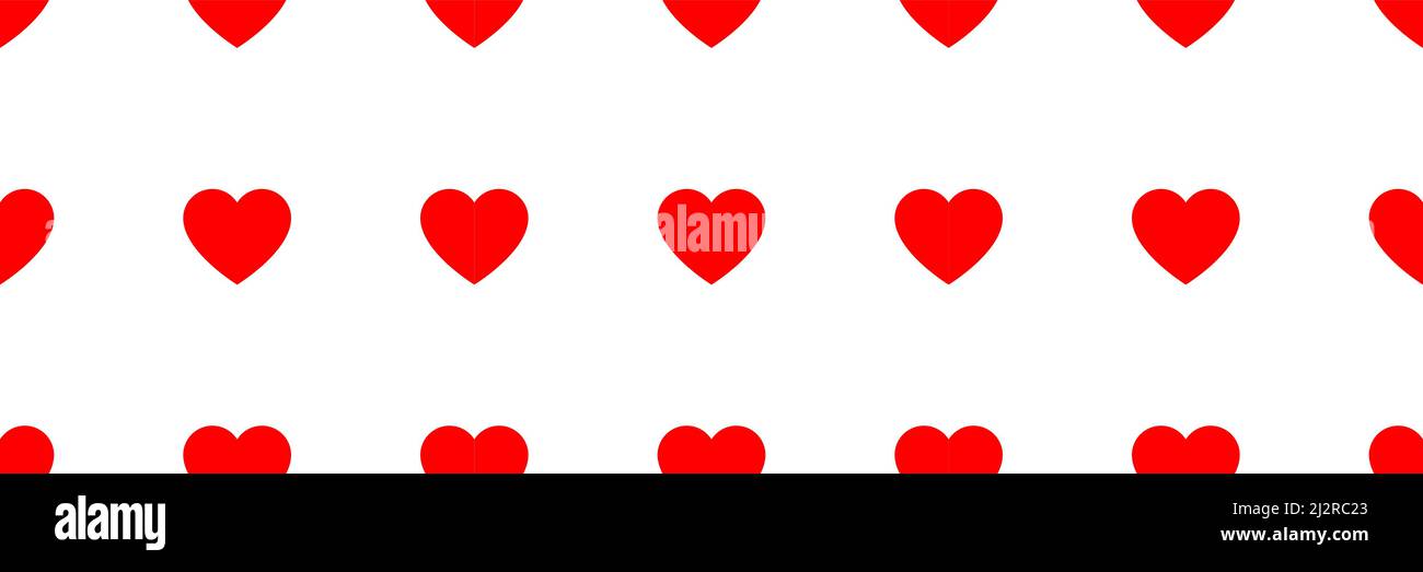 Seamless, repeatable heart shape, icon pattern, texture. Heart wrapper ...