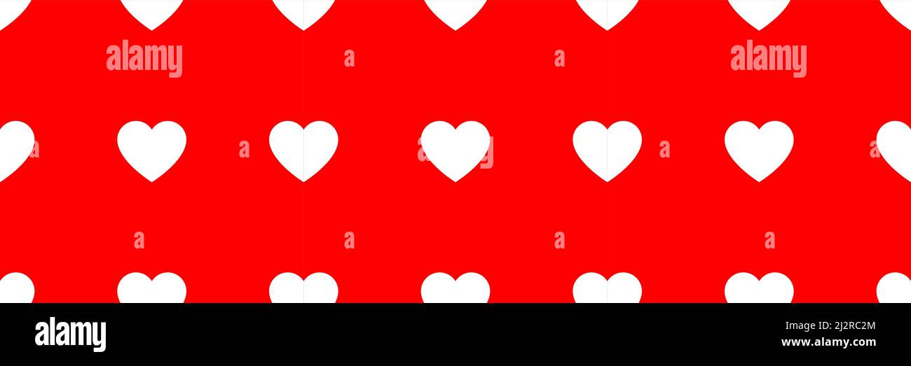 Seamless, repeatable heart shape, icon pattern, texture. Heart wrapper ...