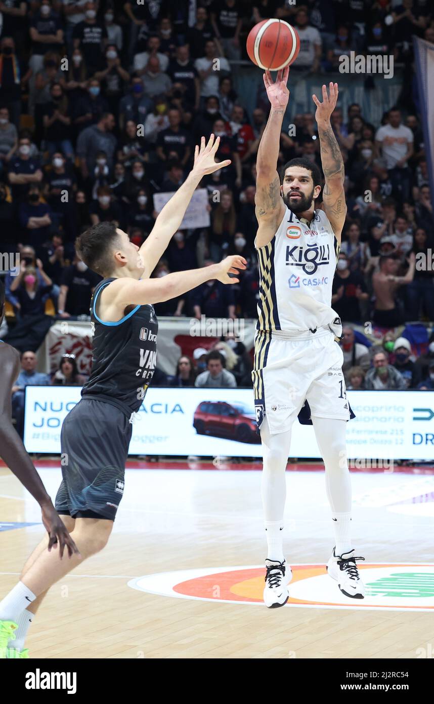 April 3, 2022, Bologna, Italy James Feldeine (Fortitudo Kigili Bologna