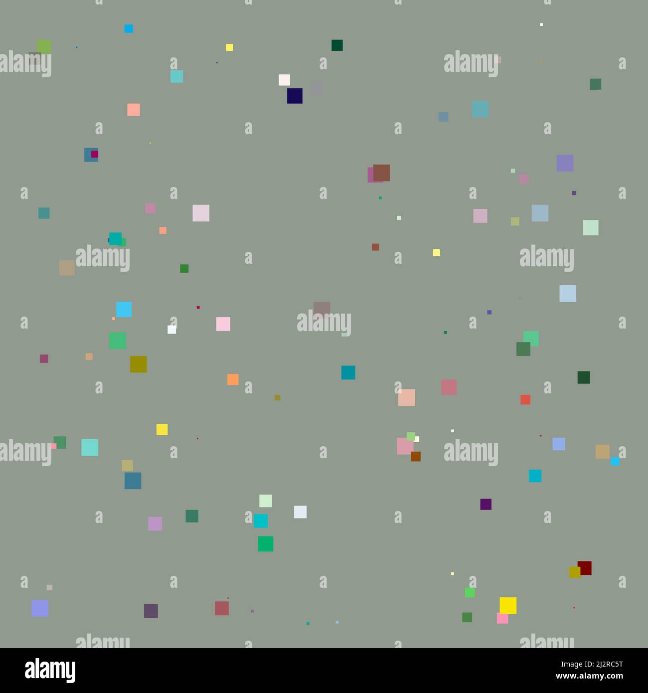 Random, scattered squares pattern, texture element. Randomness concept ...