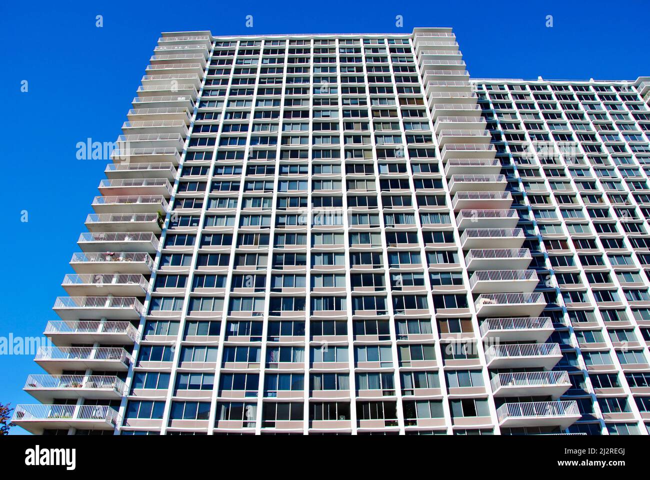 Winton Place luxury living in premium condominium on the Gold Coast in Lakewood, Ohio, USA Stock