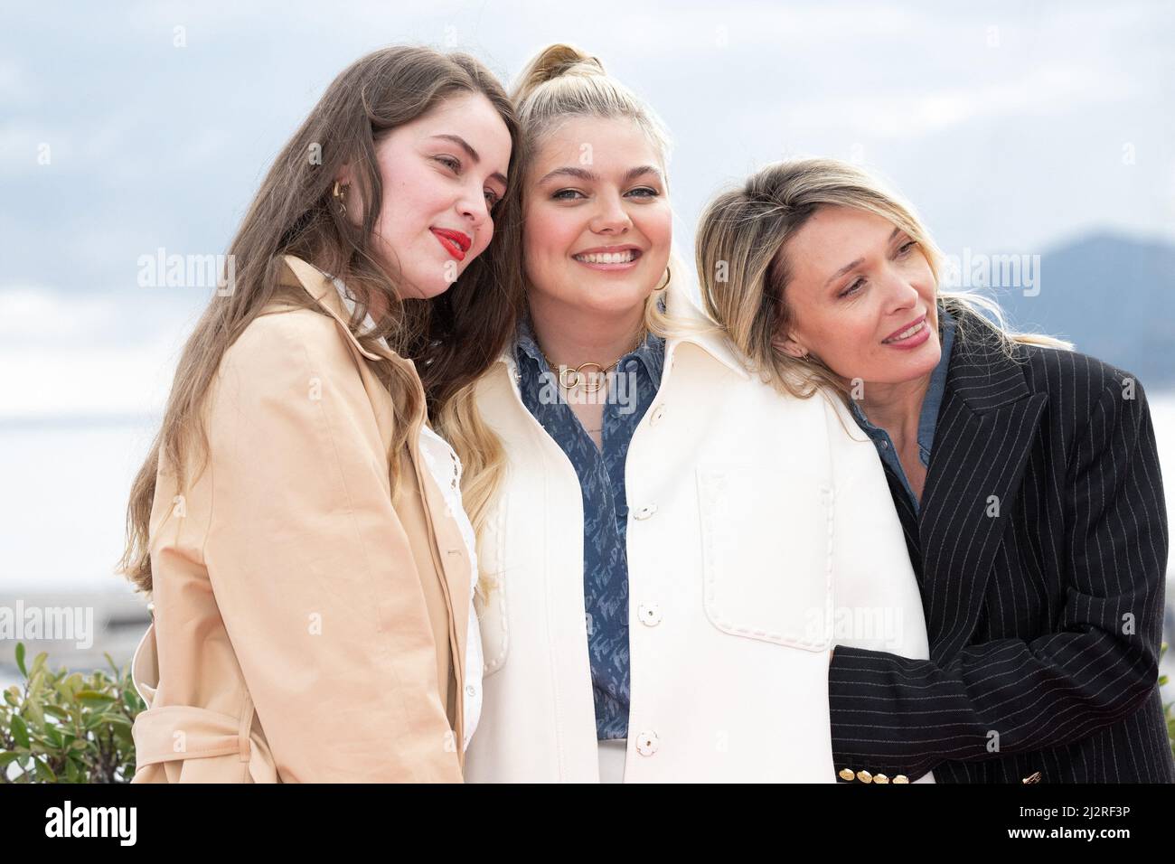 Louane Emera, Marie-Ange Casta and Anne Marivin attend the Visions