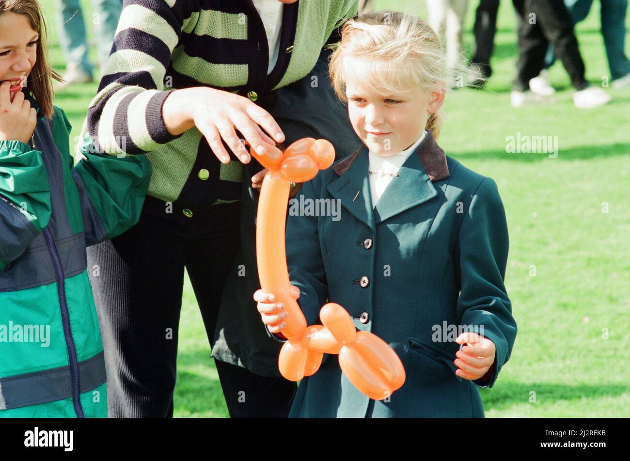 Castleton. Show Agricultural Show Castleton, 11th September 1993. Pictured. Children ...