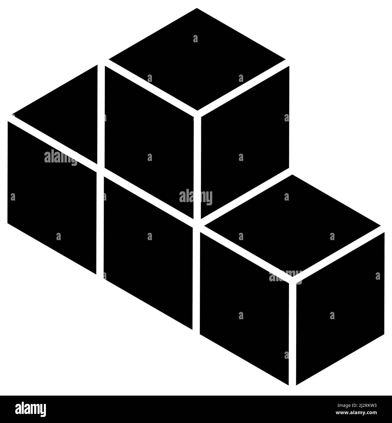 3d isometric cube(s) as construction, construct, building, technology ...