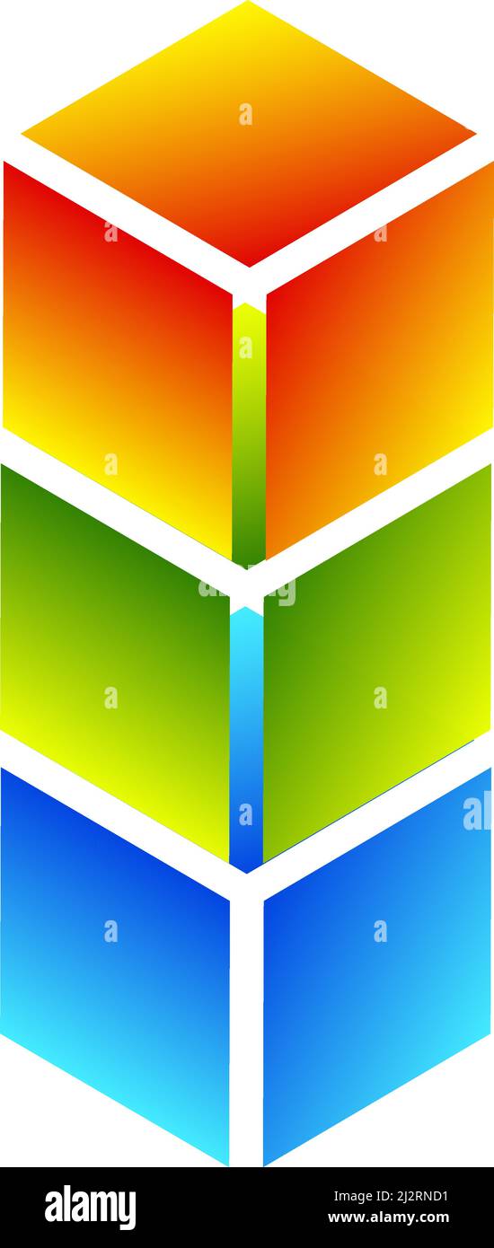 3d isometric cube(s) as construction, construct, building, technology ...