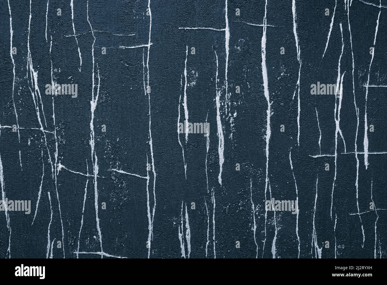 Abstract texture blue wall background with white vertical stripes Stock Photo
