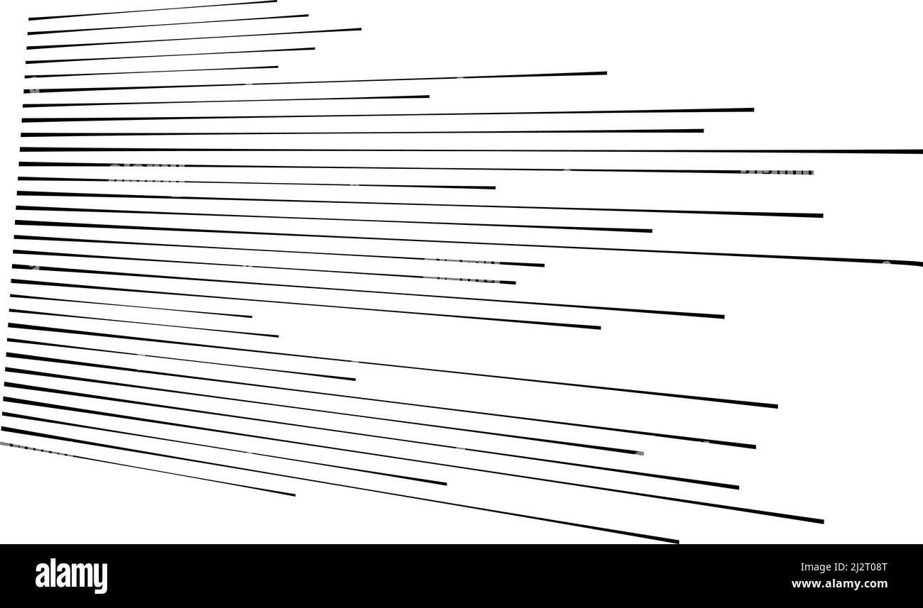 3D dynamic lines, stripes element in perspective geometric vector ...