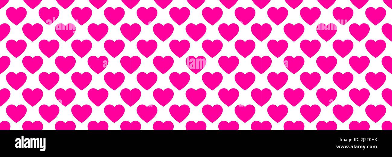 Pink/purple seamless, repeatable heart shape, icon pattern, texture ...