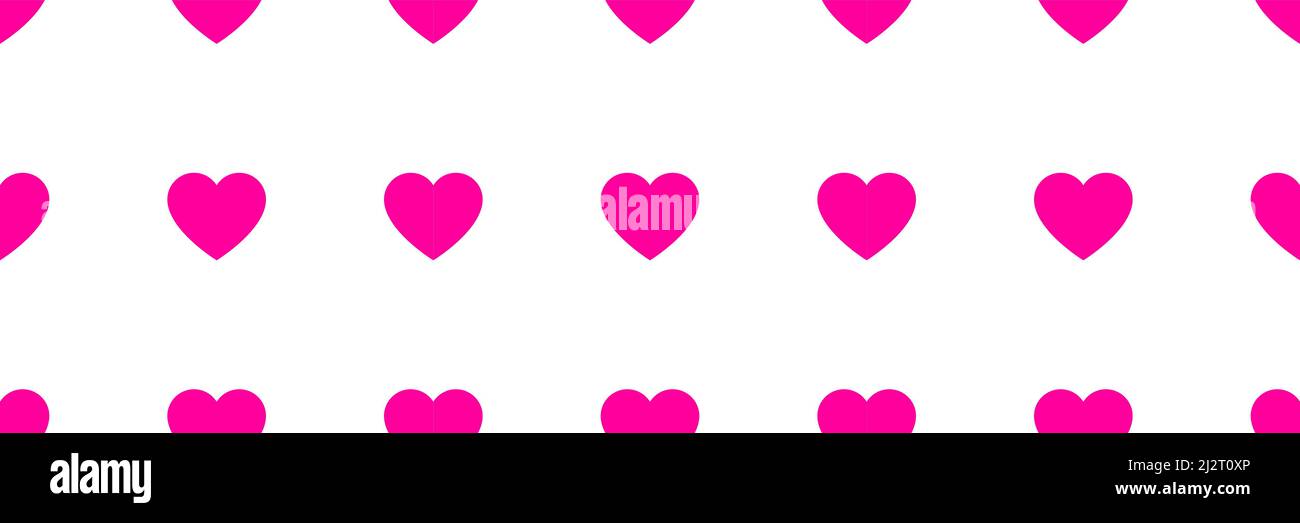 Pink/purple seamless, repeatable heart shape, icon pattern, texture ...