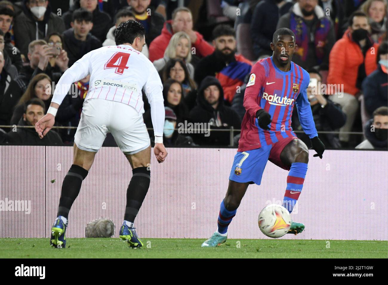 Cuantos Socios Tiene El Fc Barcelona Fc barcelona vs sevilla hi-res stock photography and images - Alamy