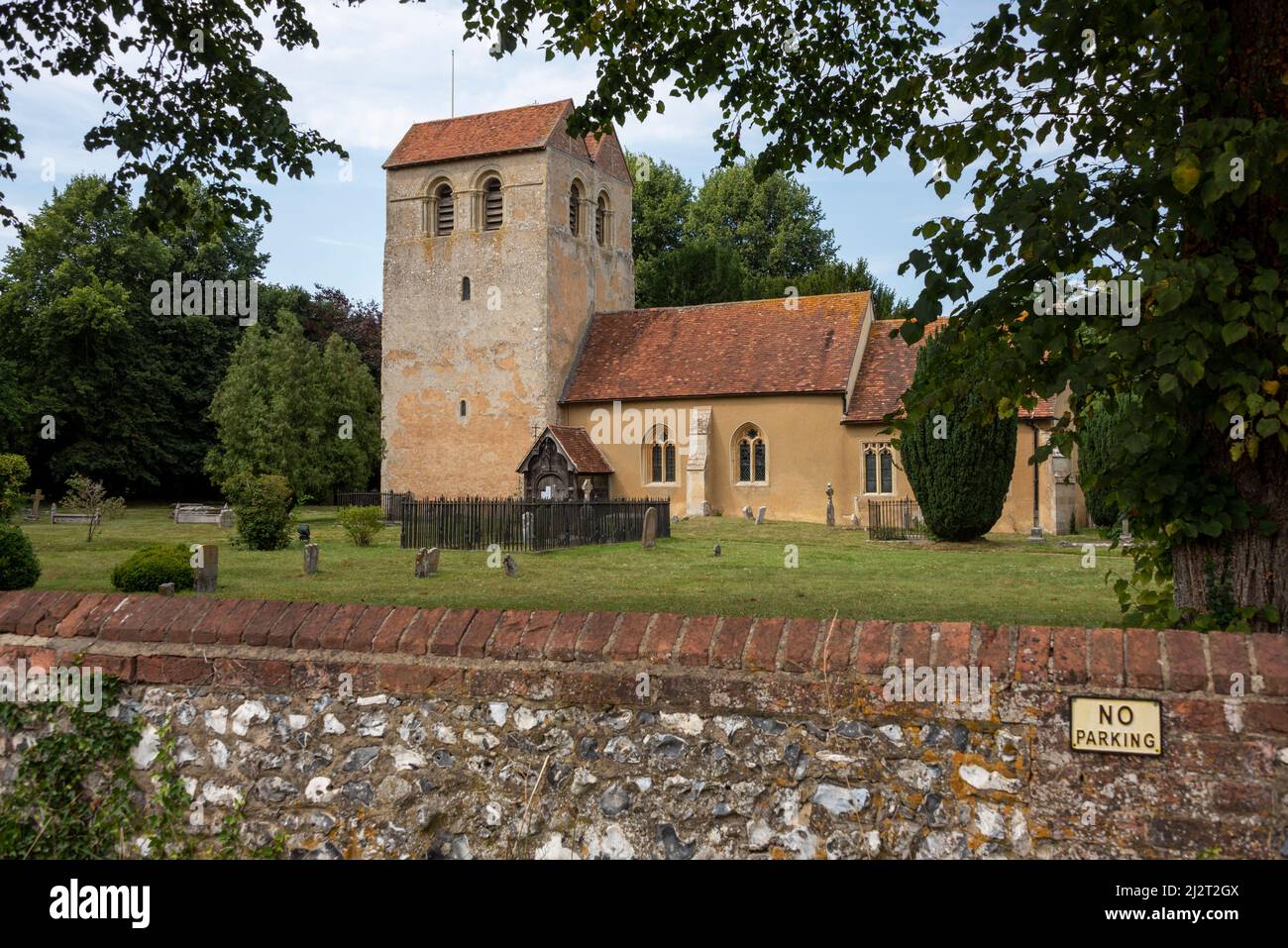 The Church of St Bartholomew, Fingest, Buckinghamshire, UK Stock Photo