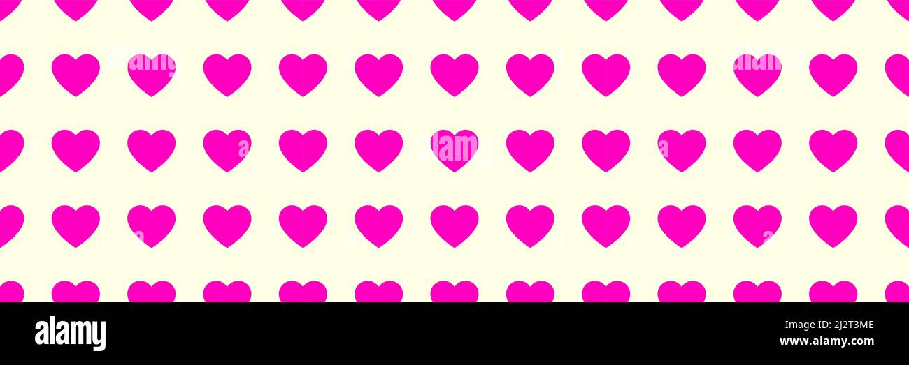 Pink/purple seamless, repeatable heart shape, icon pattern, texture ...