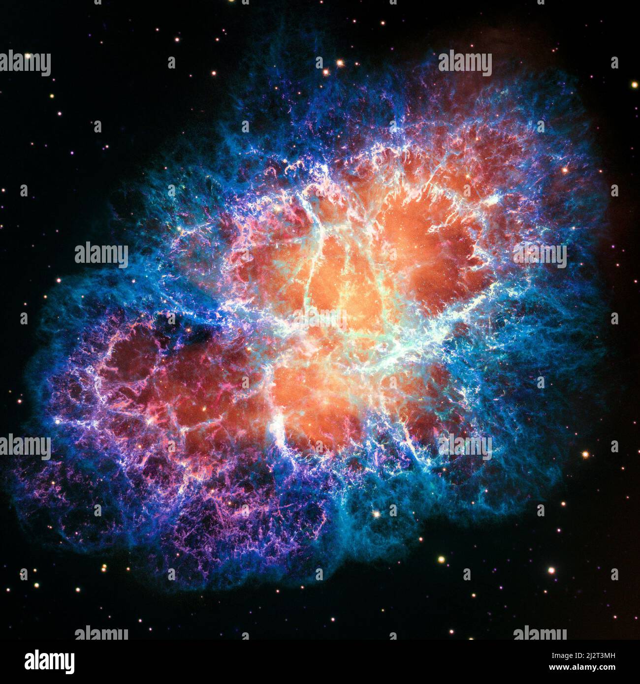 Artwork Crab nebula Stock Photo Alamy
