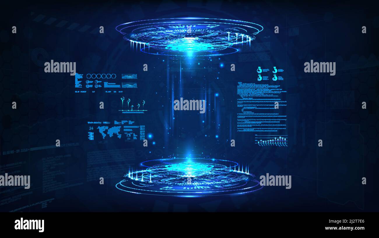 Hud elements Stock Vector Images Alamy