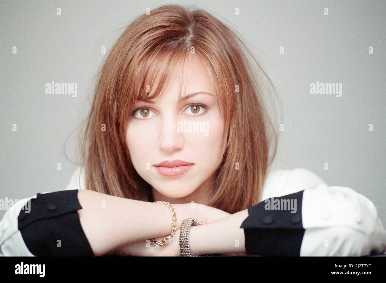 Debbie Gibson, american singer in the UK to audition for the role of
