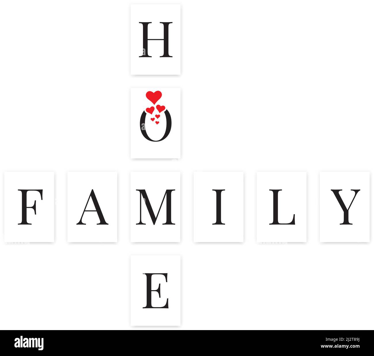 word family clip art