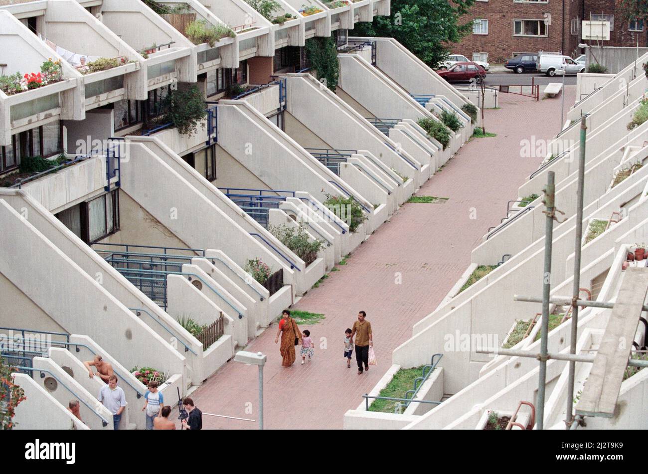 General views of the Alexandra Road housing estate, properly known as