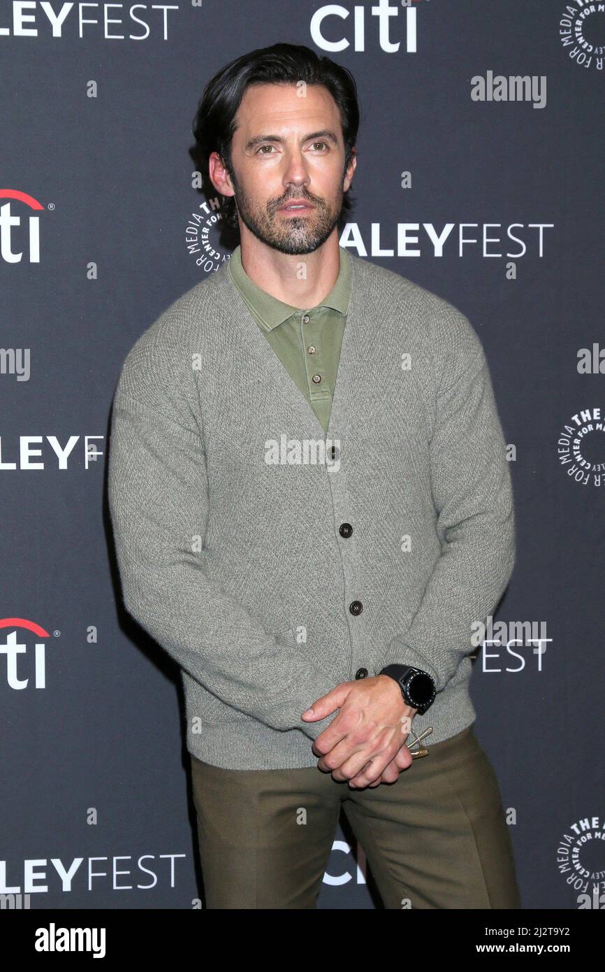 Los Angeles, CA. 2nd Apr, 2022. Milo Ventimiglia at arrivals for THIS ...