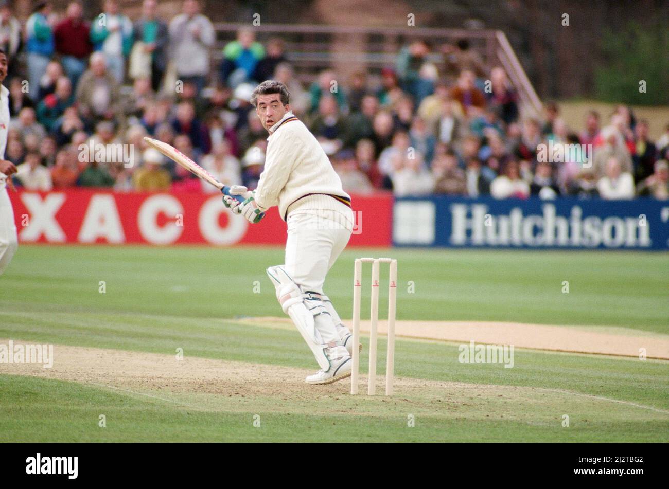 Durham v Lancashire, First Class Cricket challenge. 19th April 1992. Stock Photo