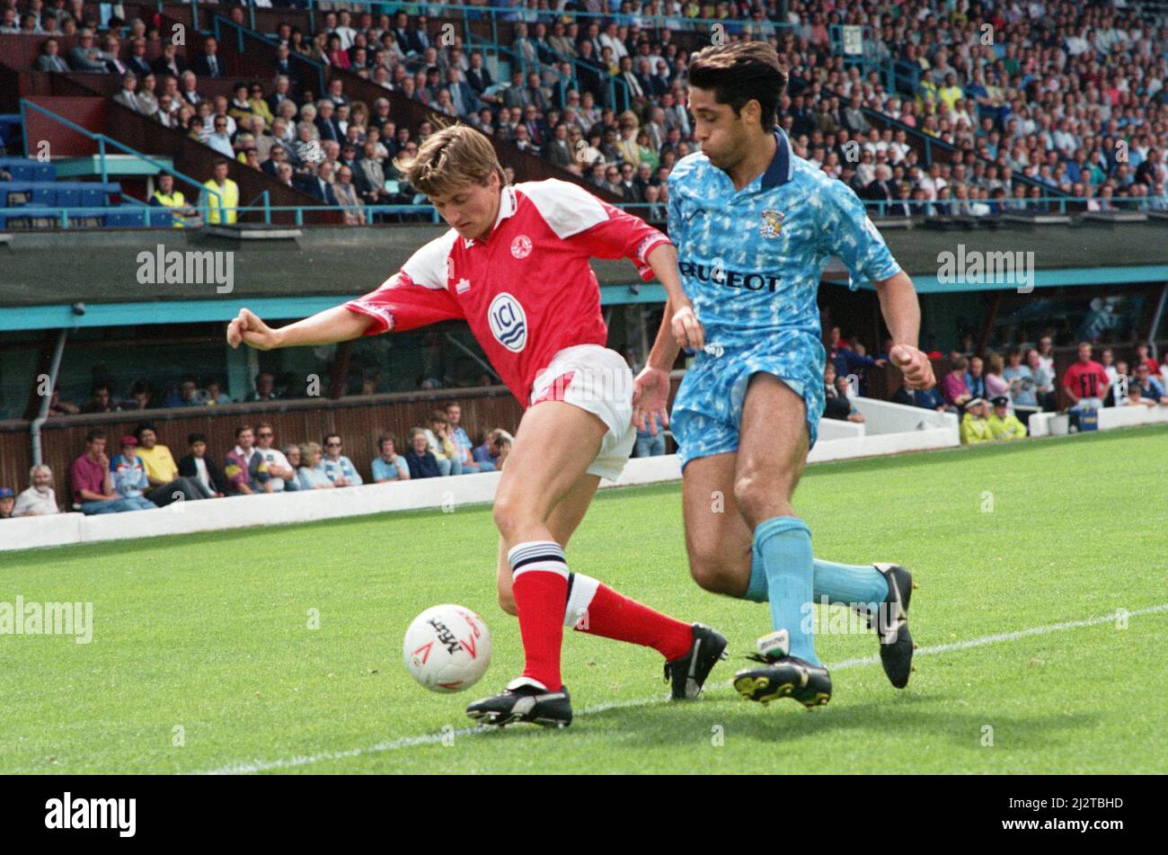 English Premier League match, Coventry City 2 1 Middlesbrough held at