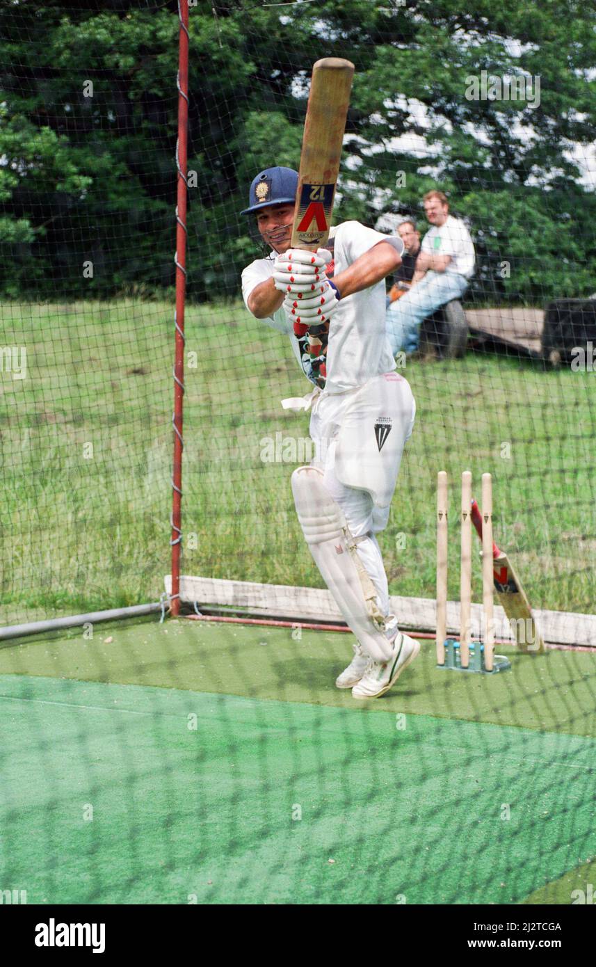 Sachin tendulkar cricket hi-res stock photography and images - Page 3 -  Alamy
