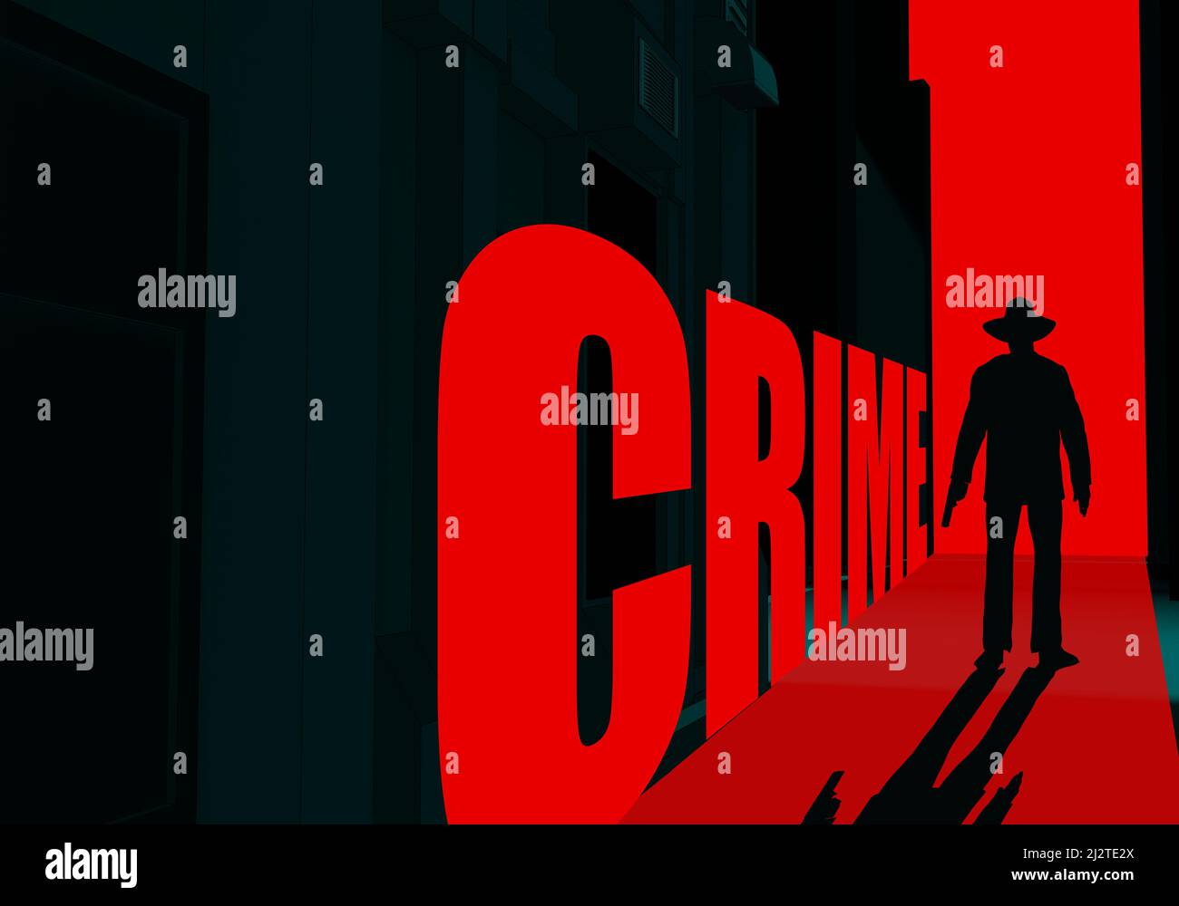 Film noir silhouette hi-res stock photography and images - Alamy
