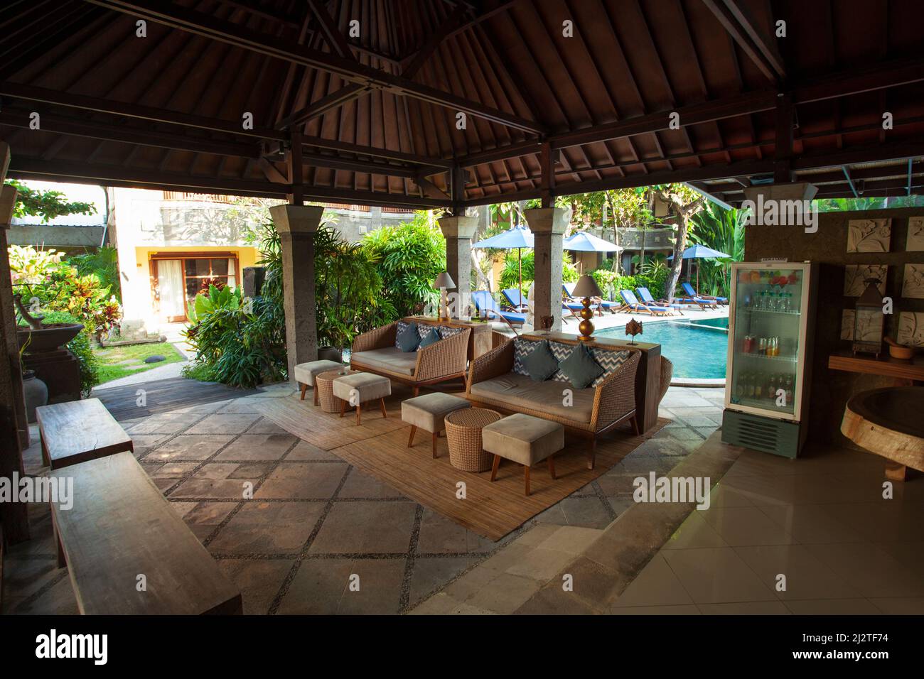 The Adhi Jaya Hotel in Kuta, Bali, Indonesia Stock Photo Alamy