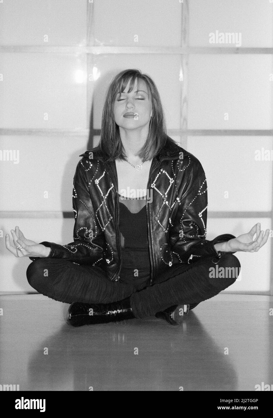 Debbie Gibson, american singer in the UK to audition for the role of