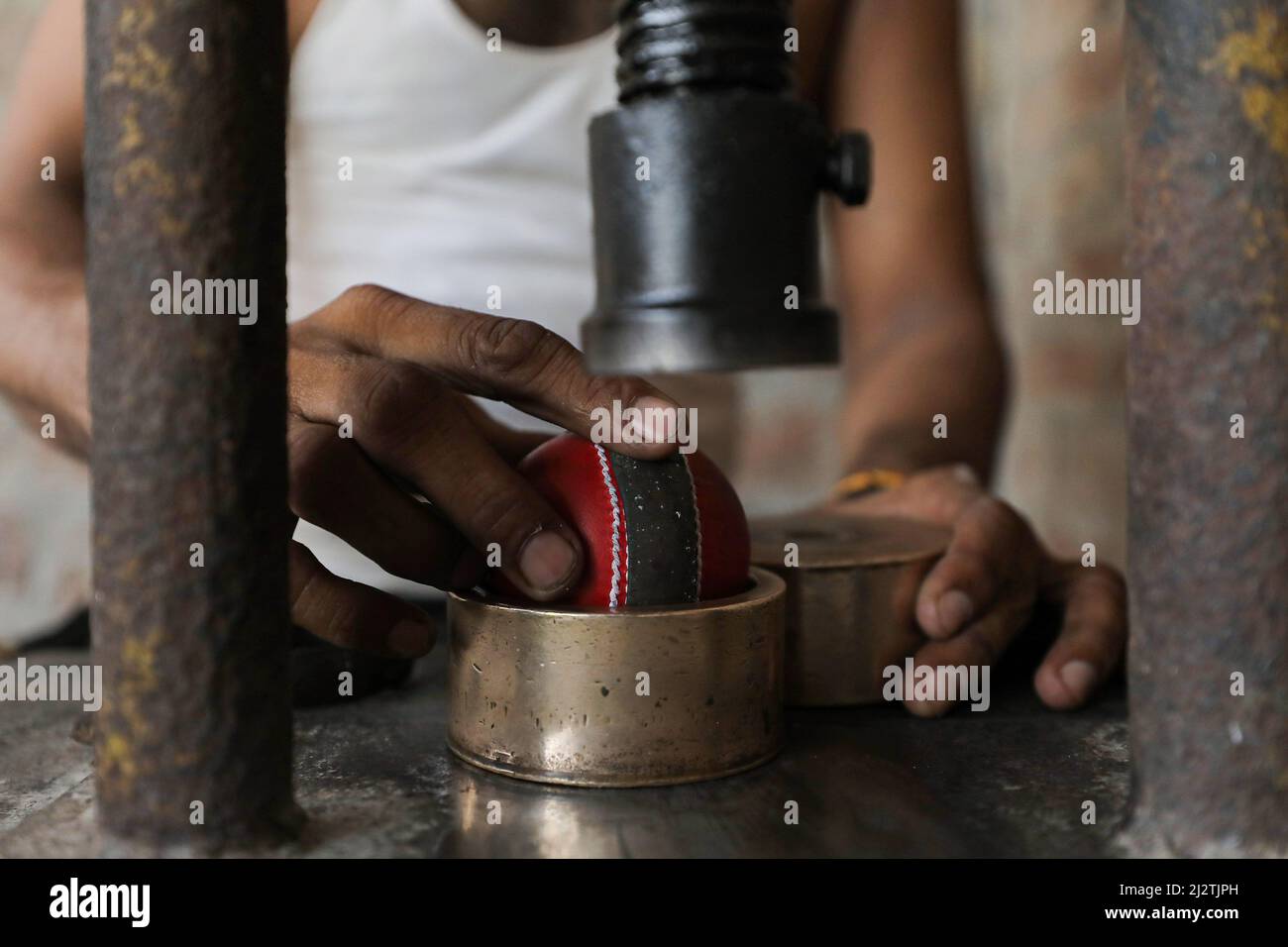 Stanford cricket industries factory hires stock photography and images