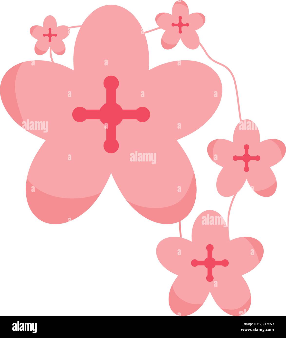 cherry blossom flowers Stock Vector Image & Art - Alamy