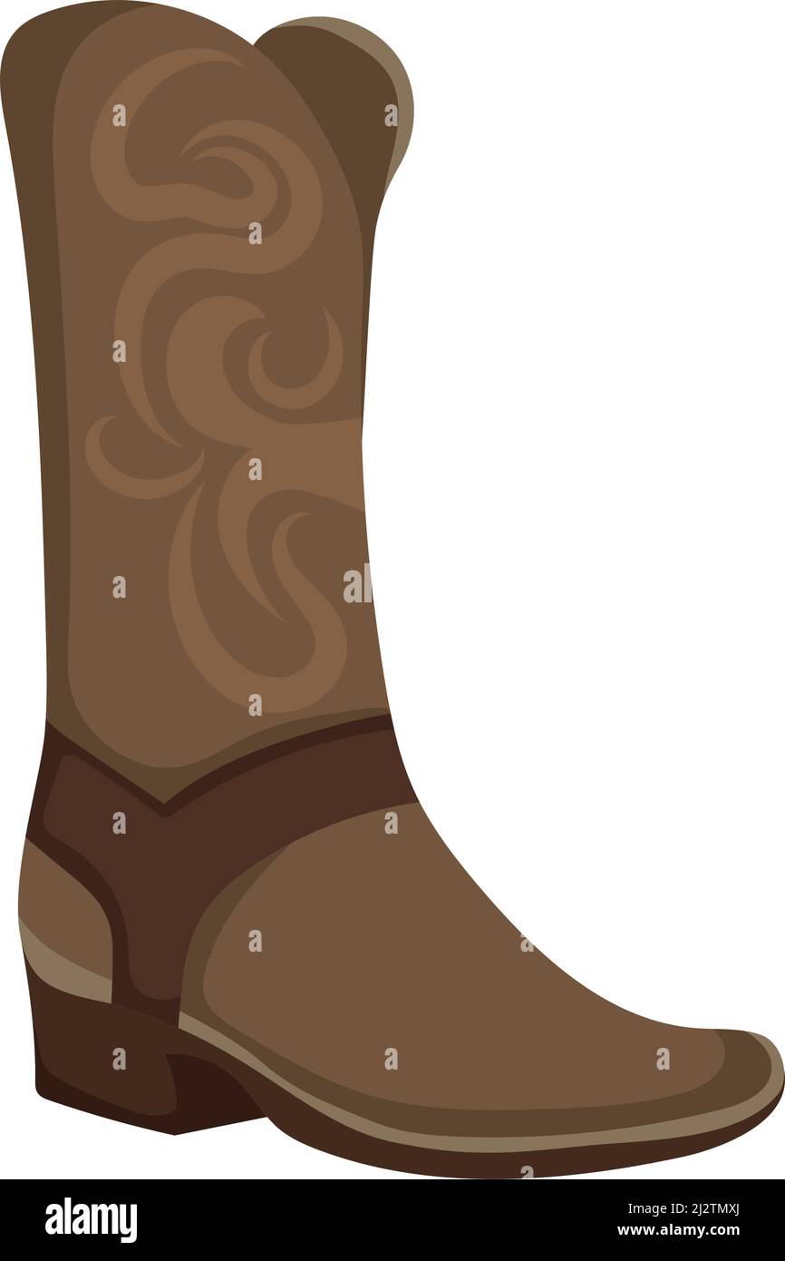 cowboy boot icon Stock Vector Image & Art Alamy