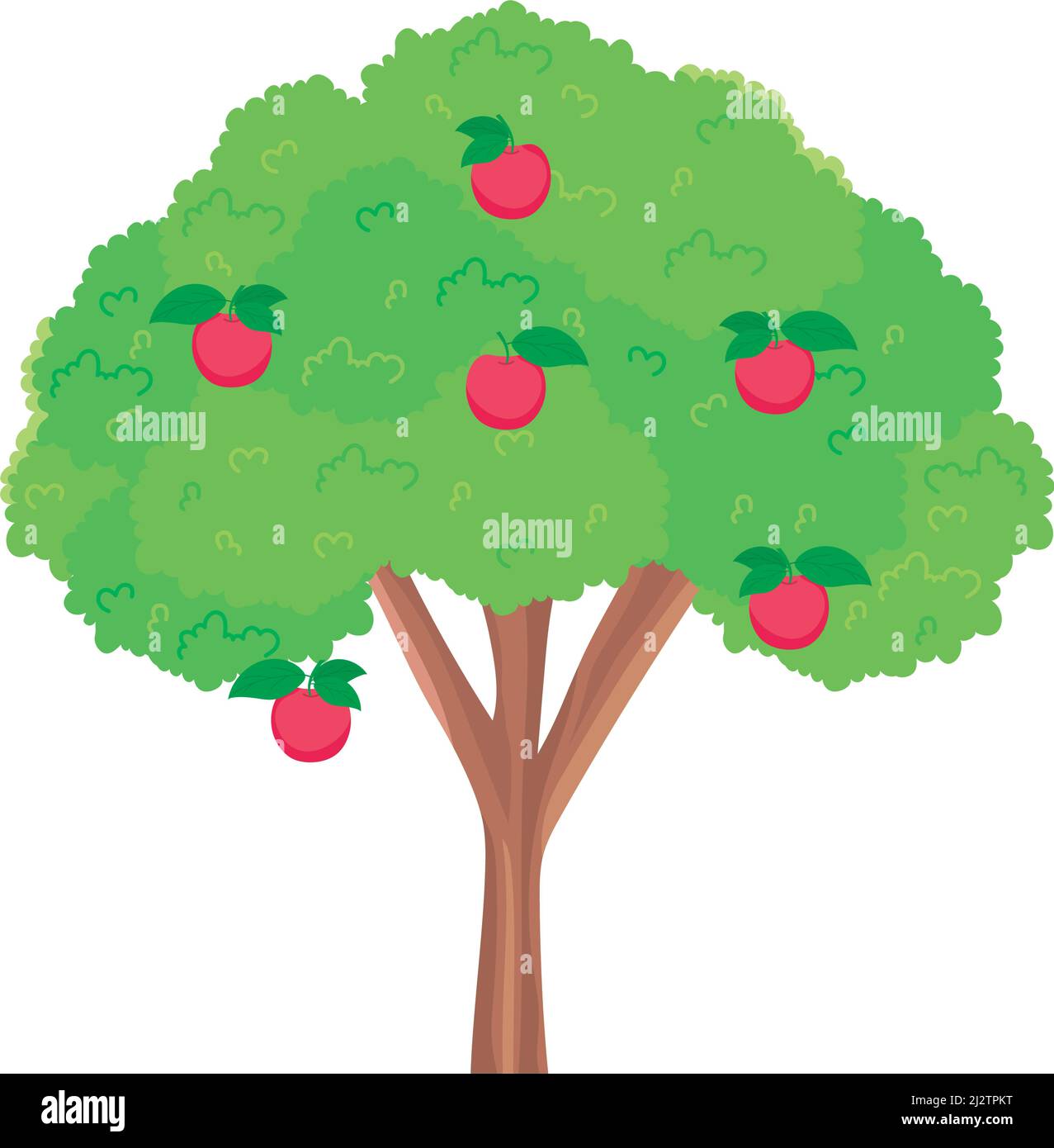 apple tree icon Stock Vector Image & Art - Alamy