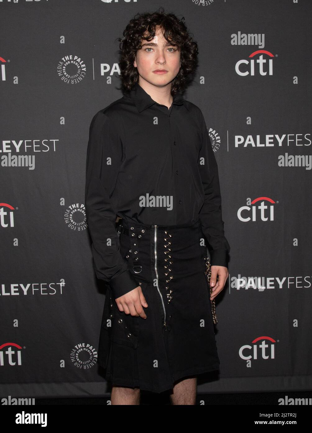 April 3, 2022, Hollywood, California, USA Alexander Garfin attends the