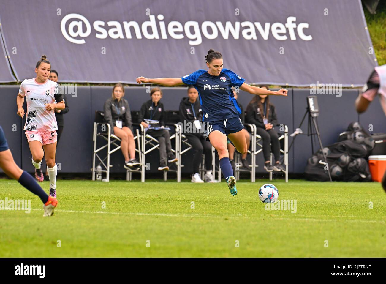 San Diego, California, USA. 02nd Apr, 2022. San Diego Wave FC
