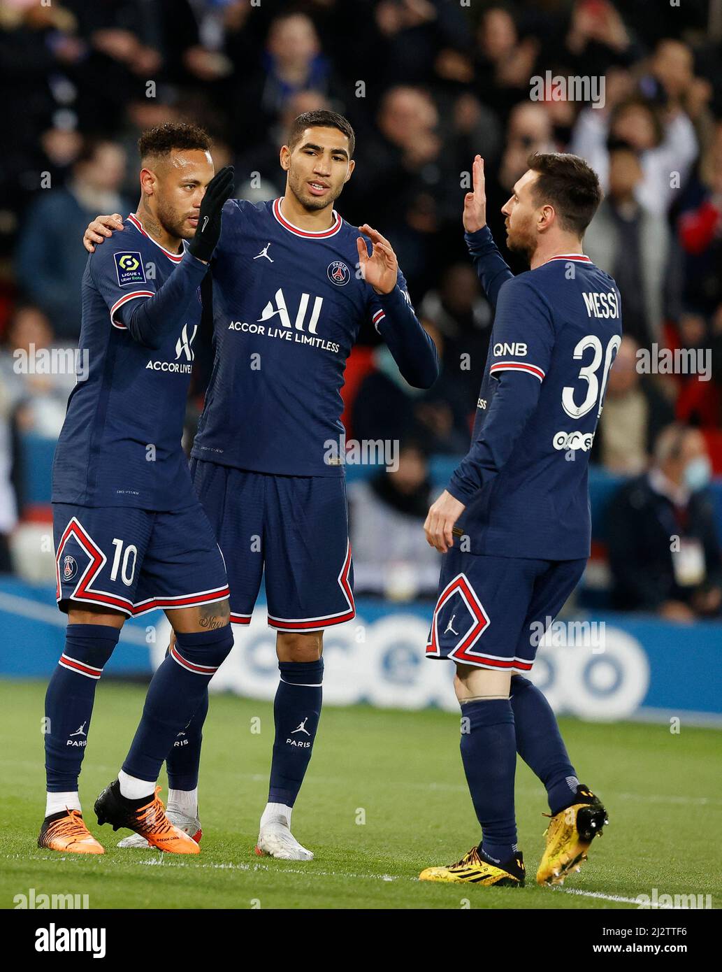 PARIS, FRANCE - JUNE 3: Achraf Hakimi of Paris Saint-Germain in new nike  kit for season 2023/24 during the Ligue 1 match between Paris Saint-Germain  a Stock Photo - Alamy