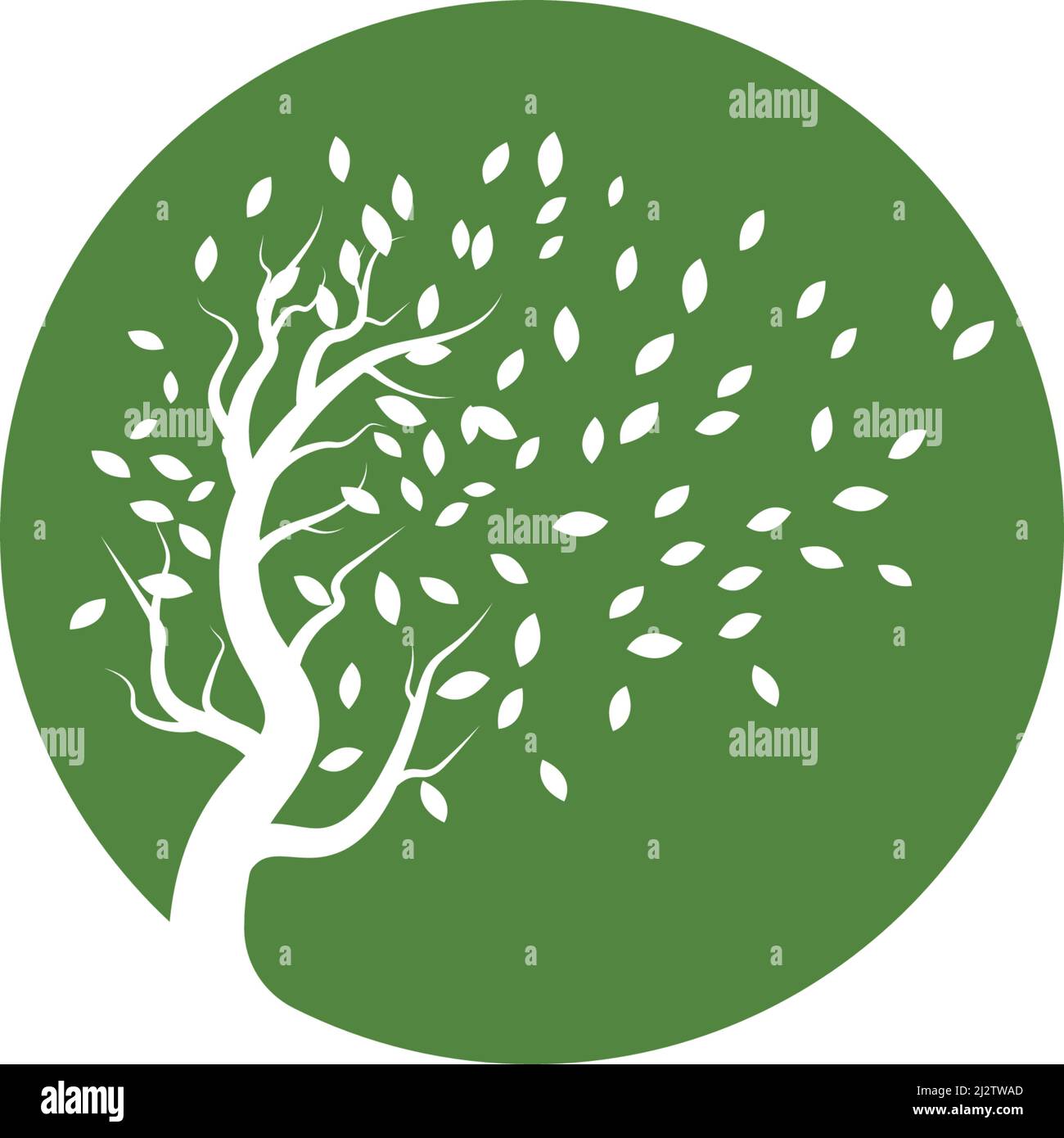 Tree logo template vector illustration Stock Vector Image & Art - Alamy