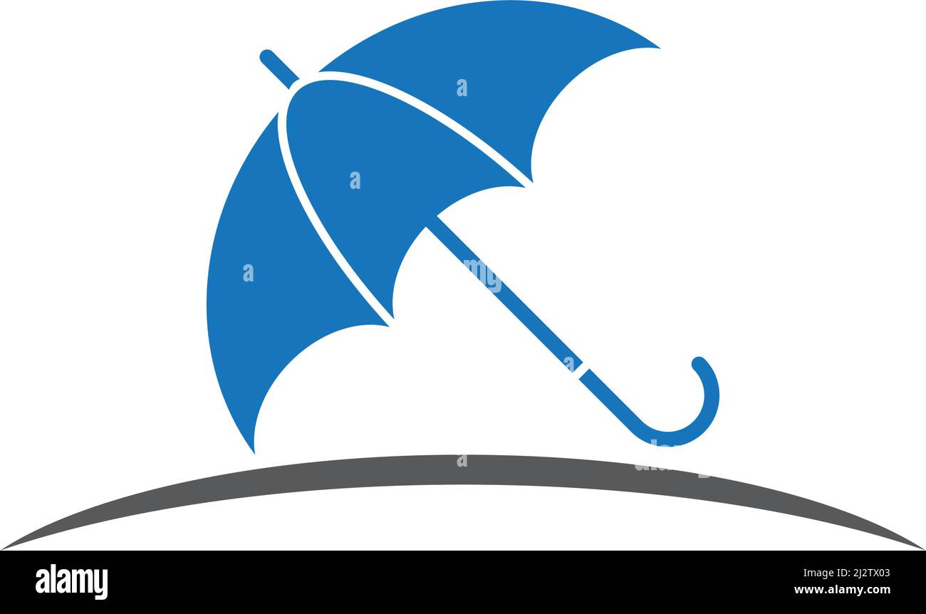 Umbrella logo concept vector template Stock Vector Image & Art - Alamy