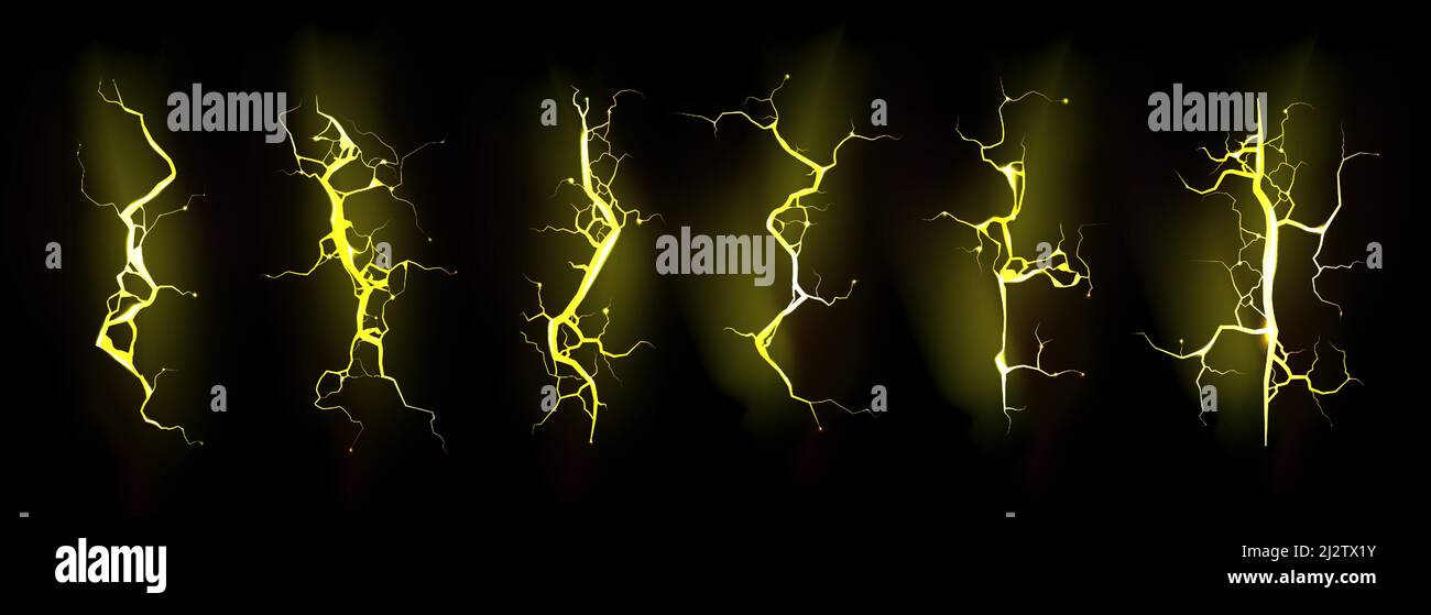 yellow electricity background
