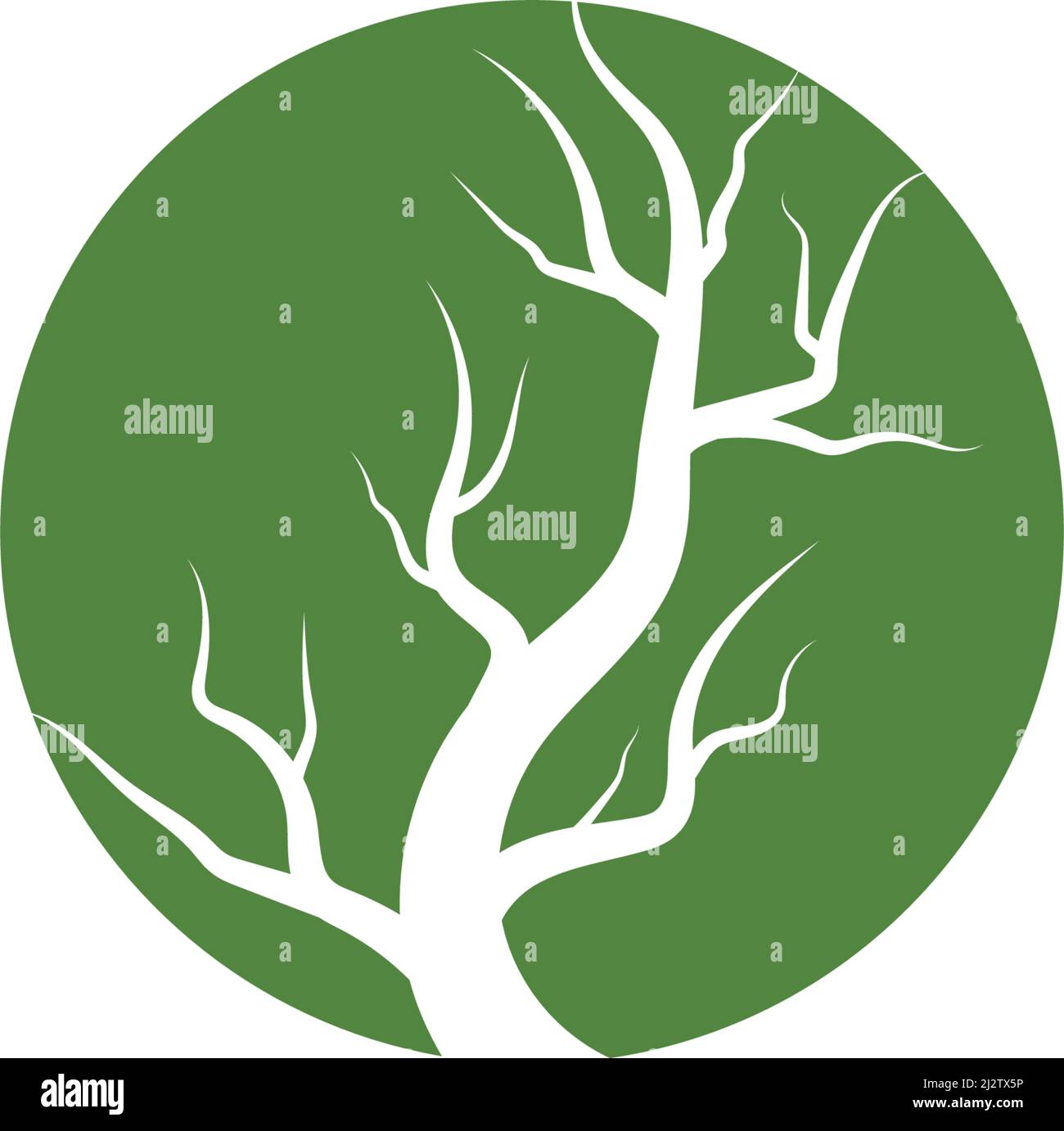 Tree logo template vector illustration Stock Vector Image & Art - Alamy