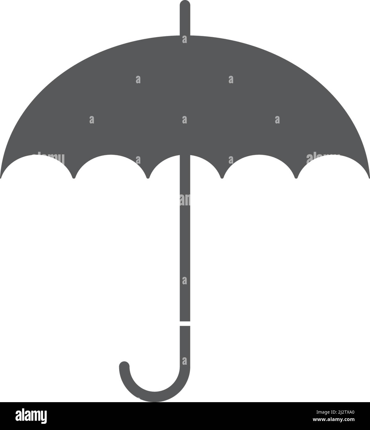Umbrella logo concept vector template Stock Vector Image & Art - Alamy