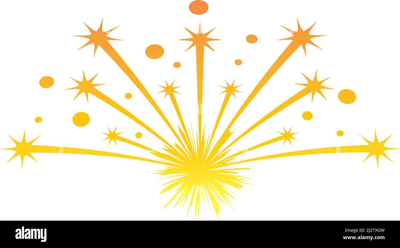 Firework illustration template vector design Stock Vector Image & Art ...