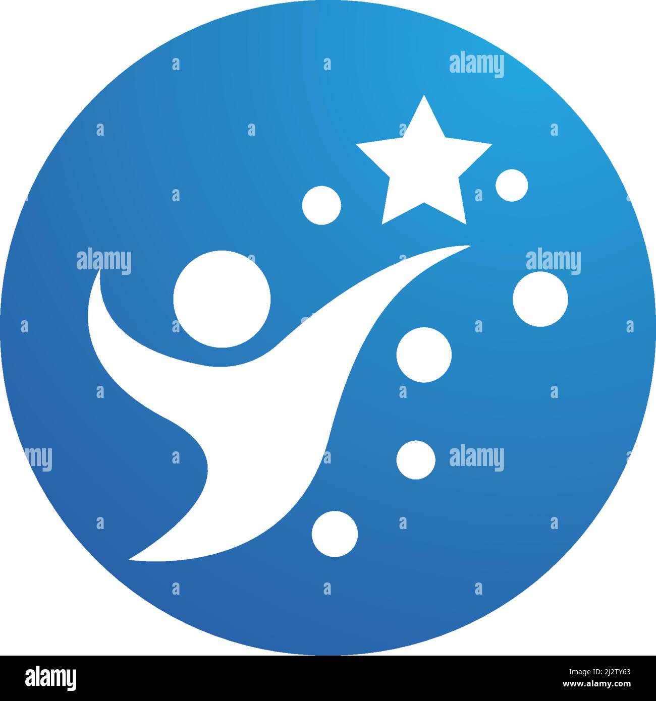 success people logo vector template Stock Vector