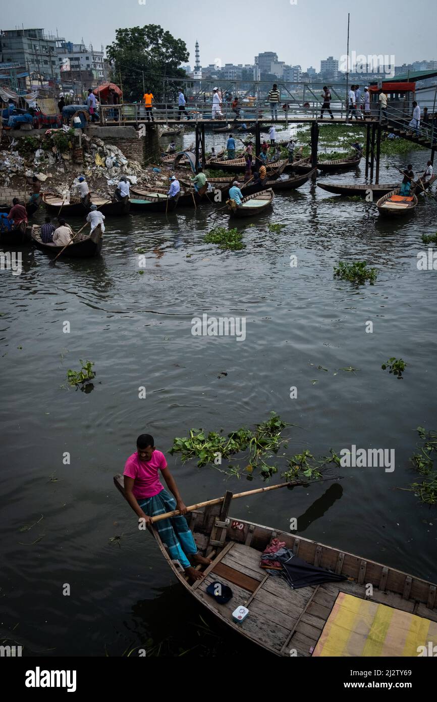 Bangladesh, Dhaka, the 20211022. Daily life in Dhaka, capital of