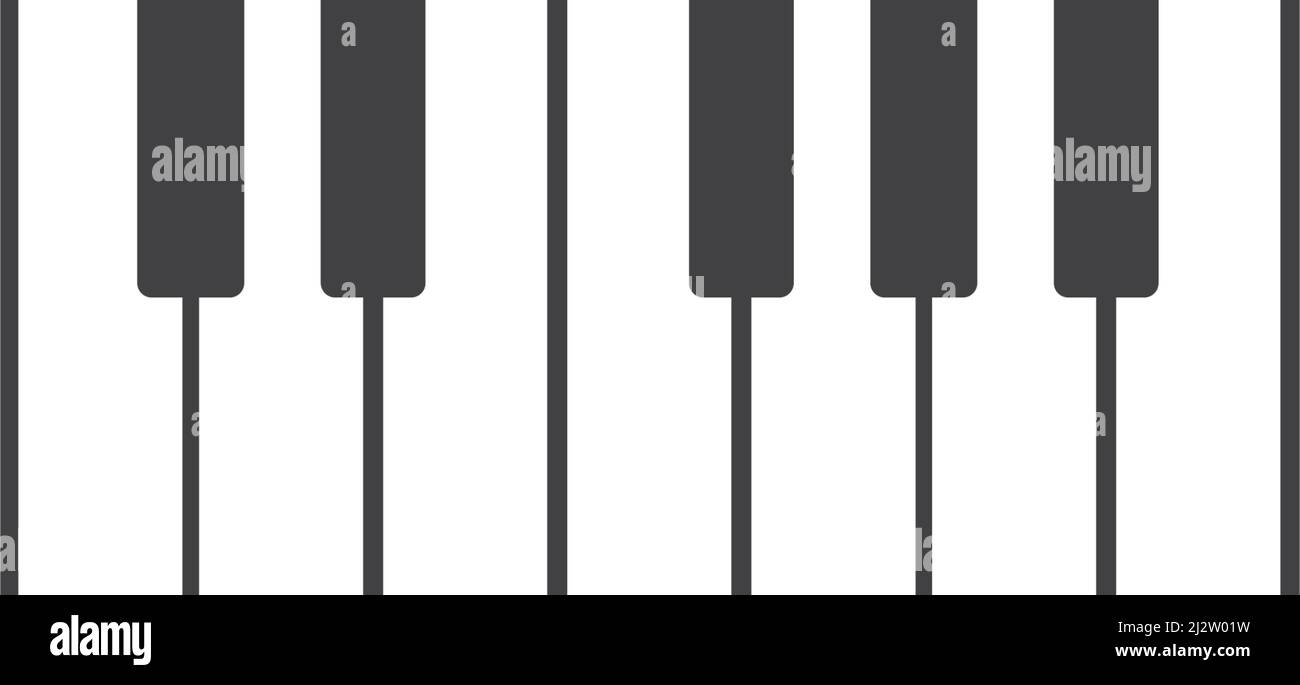 Piano logo icon vector ilustration template Stock Vector Image & Art ...